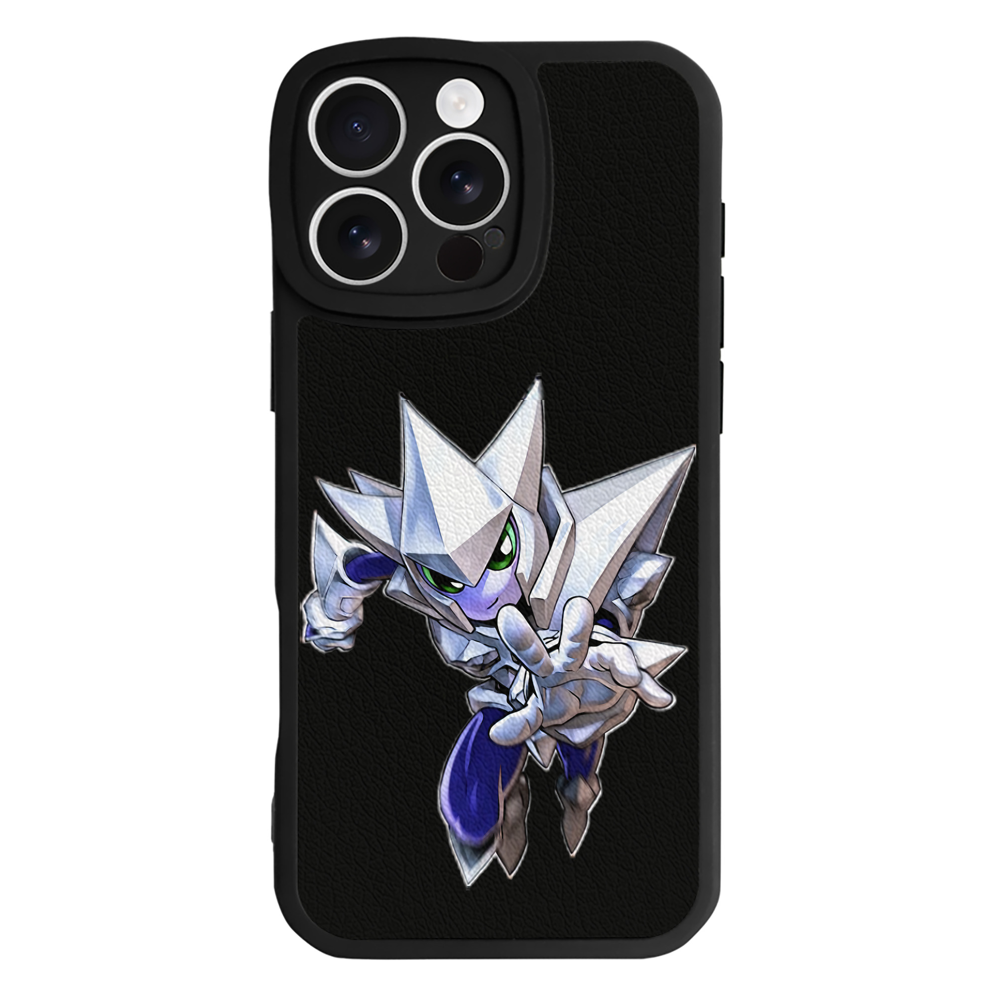 （画像用） 遊☆戯☆王 Yu-Gi-Oh! 【iPhone 16シリーズ対応】シリコンスマホケース（レザー調） 材質：シリコン